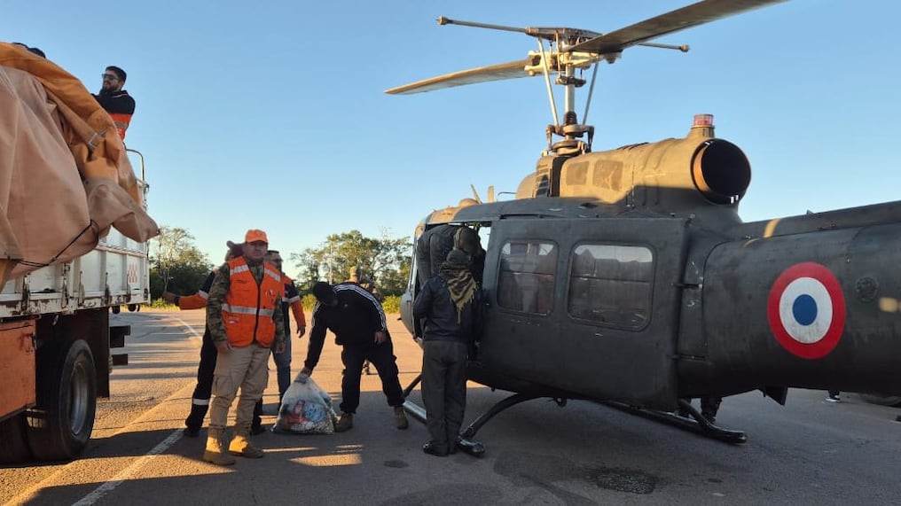El Gobierno continúa enviando la ayuda humanitaria a las comunidades chaqueñas. Foto: Gentileza