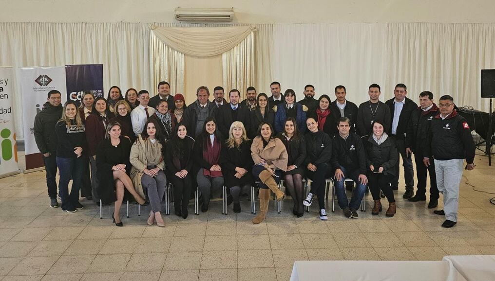 Participaron de la capacitación de Mediación funcionarias y funcionarios del Ministerio Público, de la Fiscalía Regional y Zonal de Cordillera. Foto: Gentileza