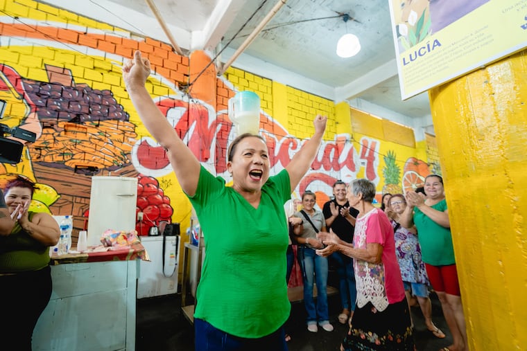 Las trabajadoras del Mercado Municipal N.º 4. Foto: Gentileza