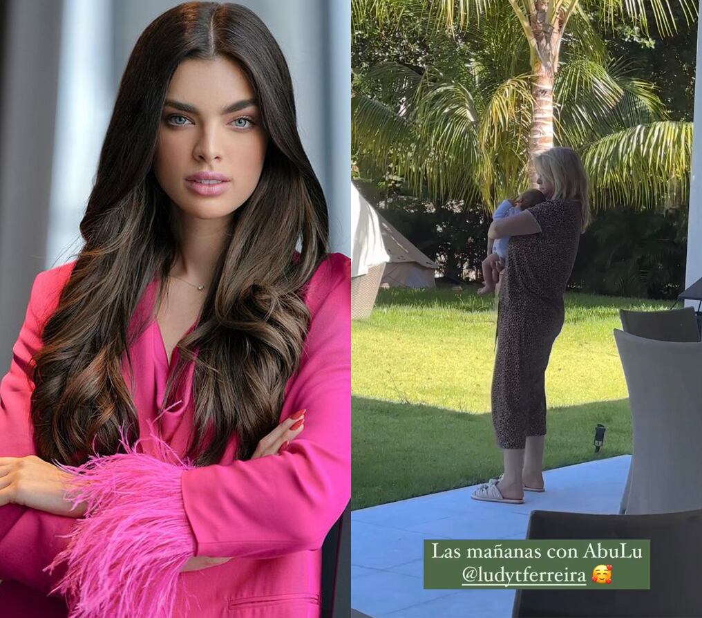 Ludy Ferreira es la responsable de cuidar al hijo de Marc Anthony por las mañanas. Foto: @NadiaFerreira