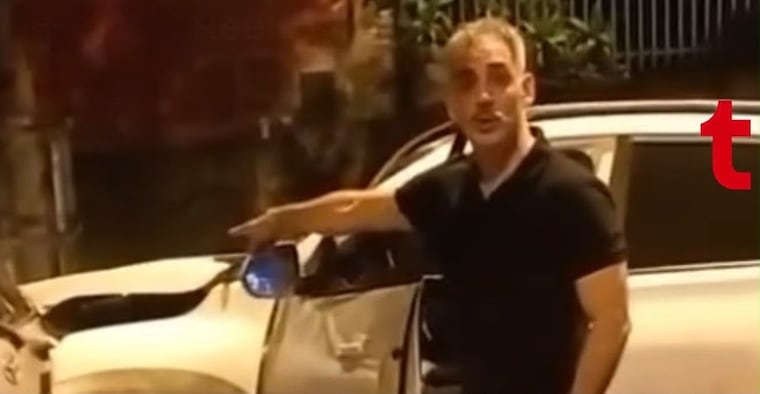 Roberto Coronel, manejaba borracho y ocasionó un accidente.