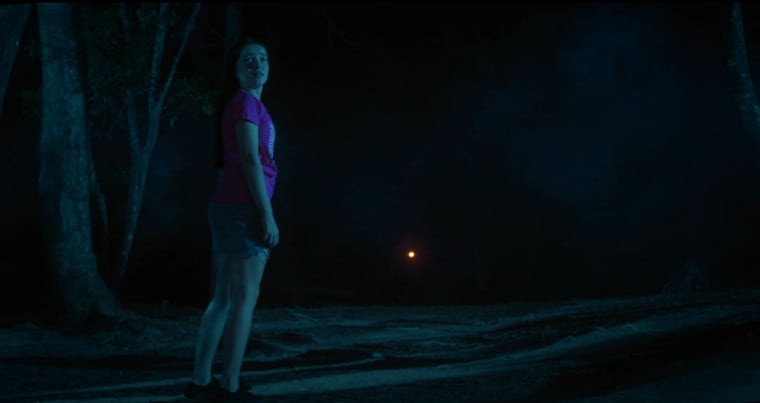 Sara Álvarez en una escena de “Buscando al señor de la noche”.