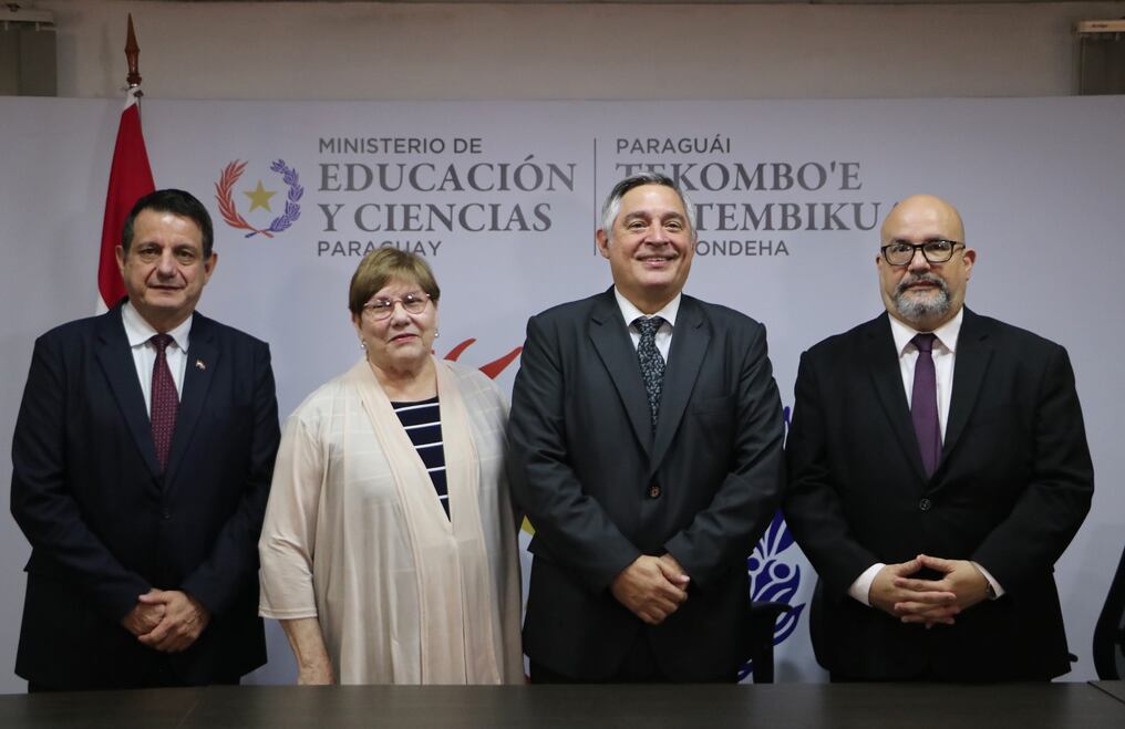 El ministro de Educación, Luis Fernando Ramírez, asumirá como presidente del Cones. Foto: Gentileza