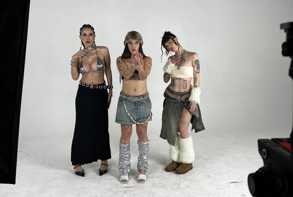 Sabb Montes y Majo Maciel celebran una nueva colaboración con artistas de Argentina, tras cantar con Treekoo. Foto: Gentileza
