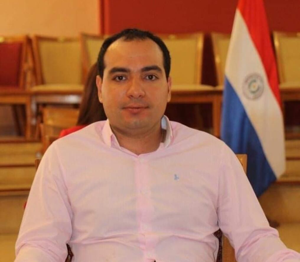 Horacio Fernández, intendente de Itauguá. Foto: Gentileza