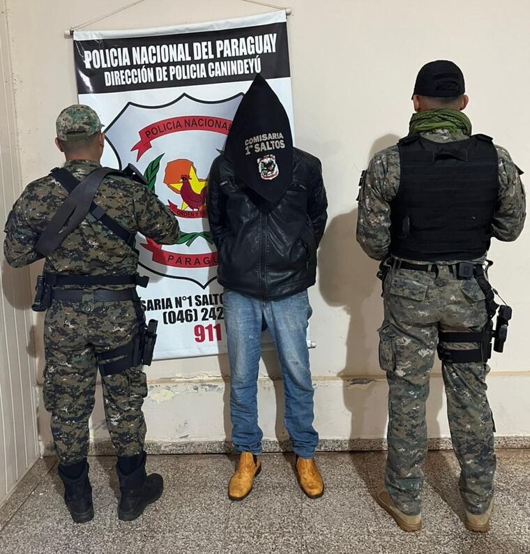 Este es el detenido.