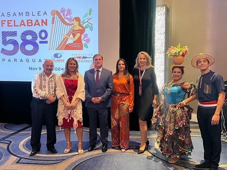 La presentación de Paraguay como país anfitrión del evento de la Felaban se realizó en Miami, EE. UU. Foto: Gentileza