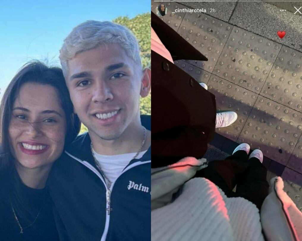 Cinthia Rotela evidenció que retomó su relación con Julio Enciso con dos imágenes de la pareja en el viejo continente. Foto: Gentileza