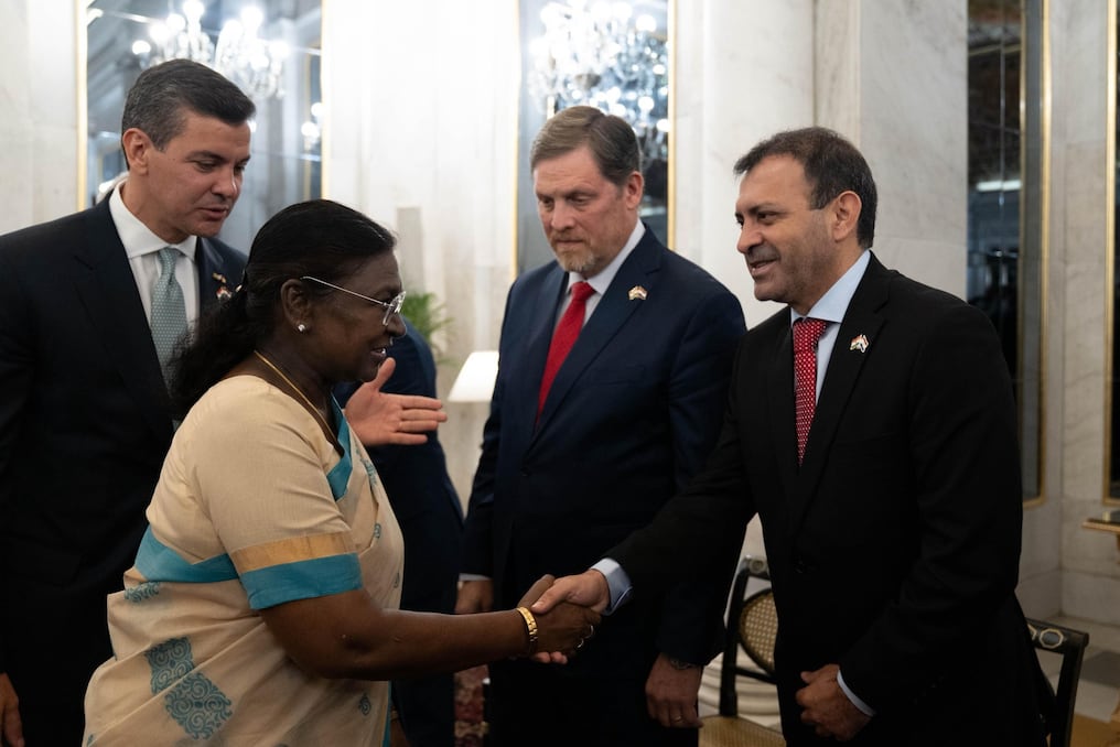 El diputado Miguel del Puerto informó sobre importantes avances en el departamento de Caaguazú, tras su visita a la India. Foto: Gentileza