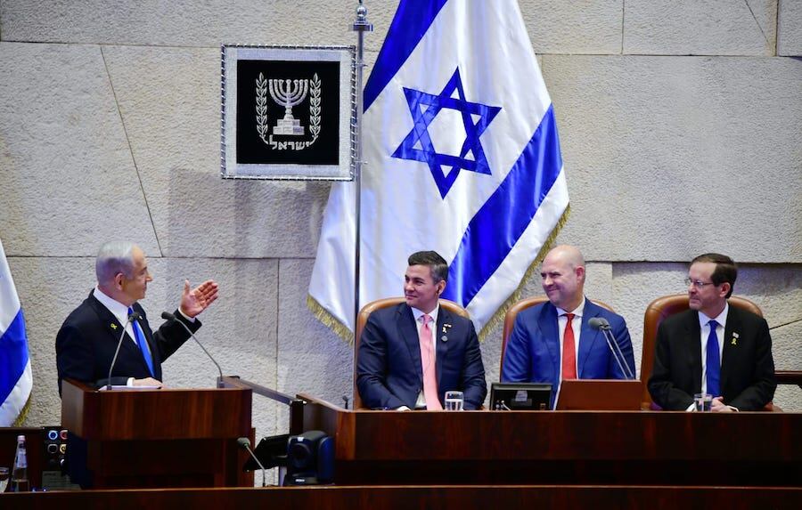 El gobierno de Paraguay, encabezado por Santiago Peña, ratifica el respaldo al Estado de Israel en sus esfuerzos por lograr la liberación de rehenes y prisioneros, así como el cese al fuego en Gaza. Foto: Archivo
