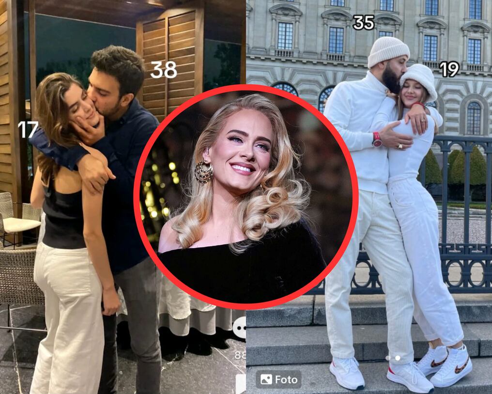 Parejas comparten sobre su diferencia de edad en TikTok con la canción de Adele, el trend generó debate en línea. Foto: Gentileza