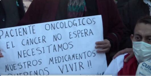 Diario HOY | Pacientes oncológicos protestan por falta de insumos en IPS
