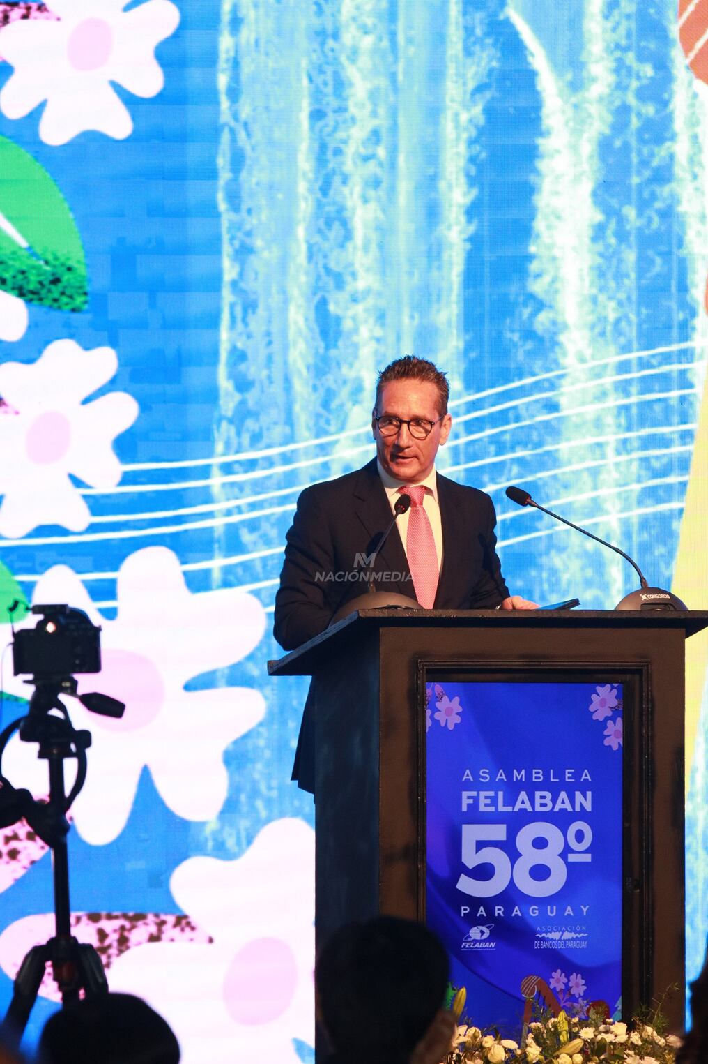 Daniel Becker, presidente de la Federación Latinoamericana de Bancos (FELABAN). Foto: Matías Amarilla