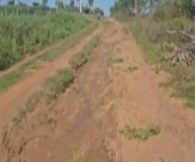 Los pobladores de Caapucumí realizan rifas para mejorar un acceso de 8 kilómetros, y también requieren agua potable. Foto: Captura de pantalla