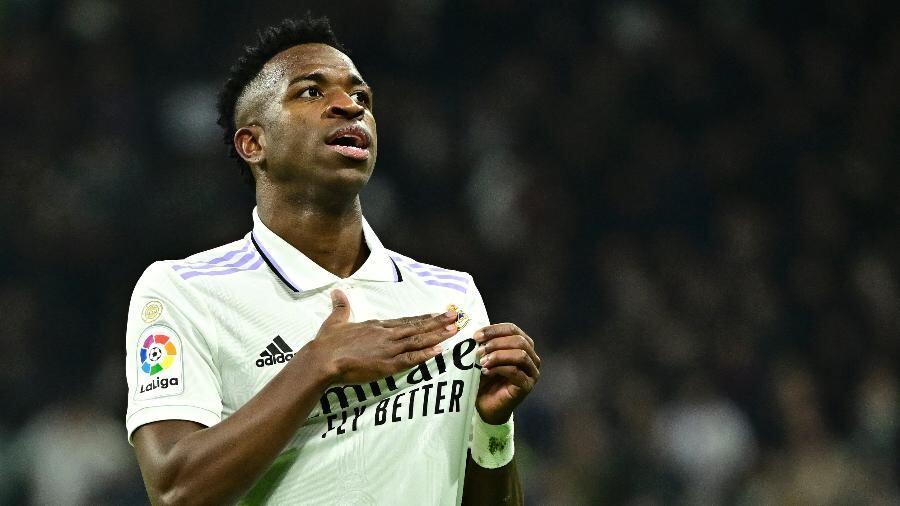 Vinicius Jr. se posicionó como uno de los principales deportistas que dan rostro a la lucha en contra del racismo. Foto: AFP