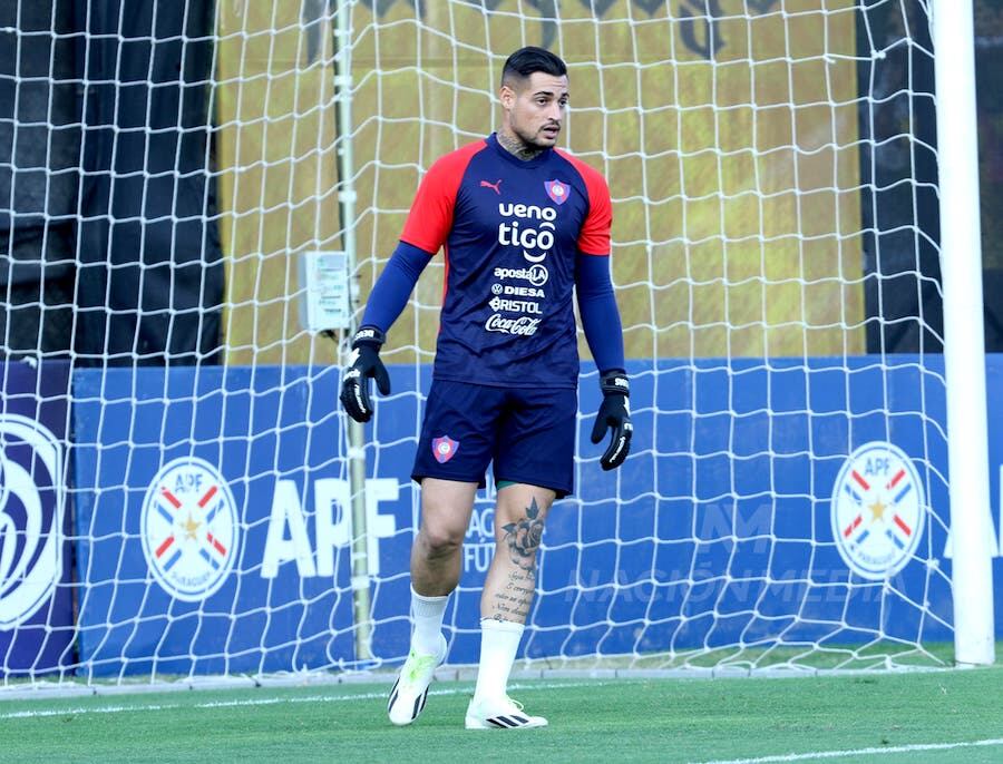 Jean Fernandes, arquero de Cerro Porteo.FOTO: EMILIO BAZN
