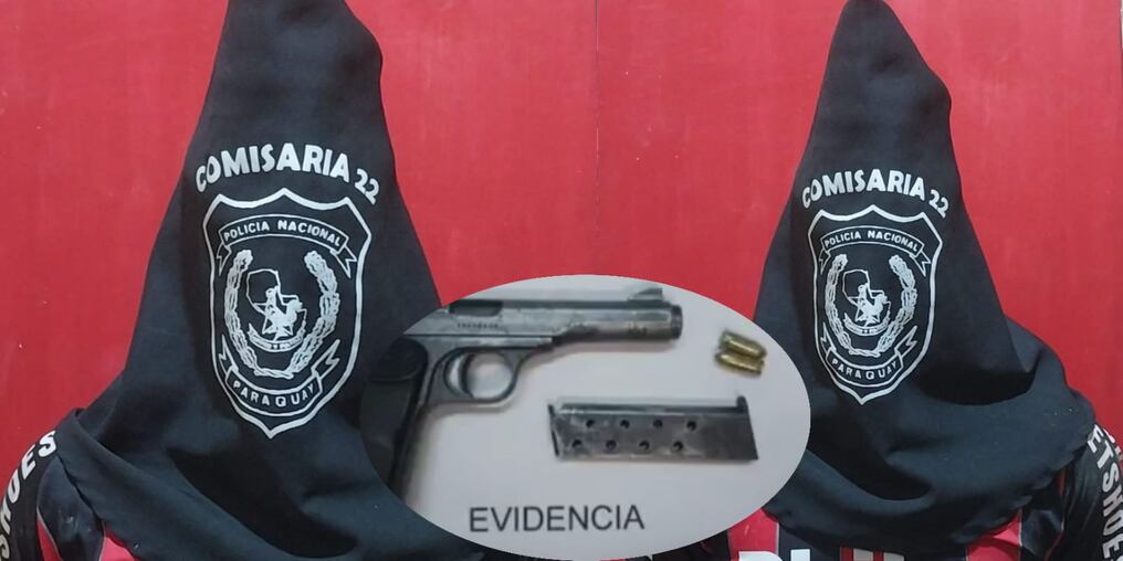 Los detenidos fueron identificados como Fernando Iván Montania, de 29 años, y Carlos David Sanabria Ojeda, de 27 años. Foto: Gentileza