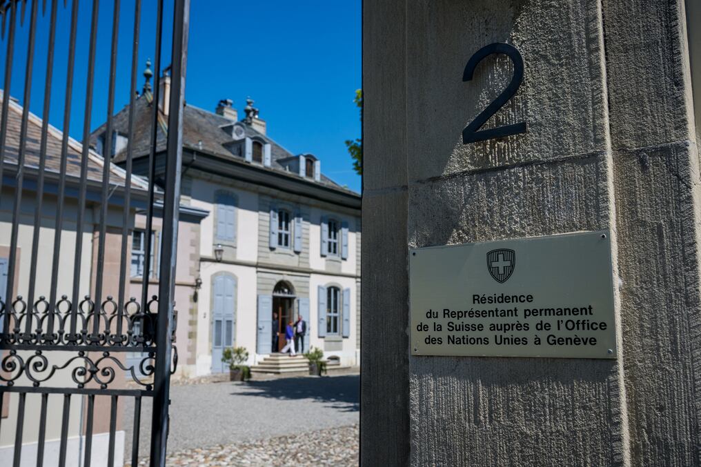 Las negociaciones se dieron en la residencia del embajador permanente de Suiza ante la ONU en Ginebra. Foto: Fabrice Coffrini/AFP