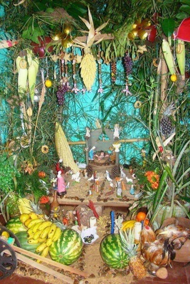 El concurso Pesebre Yma Guareicha de Hernandarias comienza esta tarde, con el recorrido del jurado por las diferentes puestas del tradicional ornamento que recuerda el nacimiento de Jesús, según la celebración cristiana. Foto: Gentileza