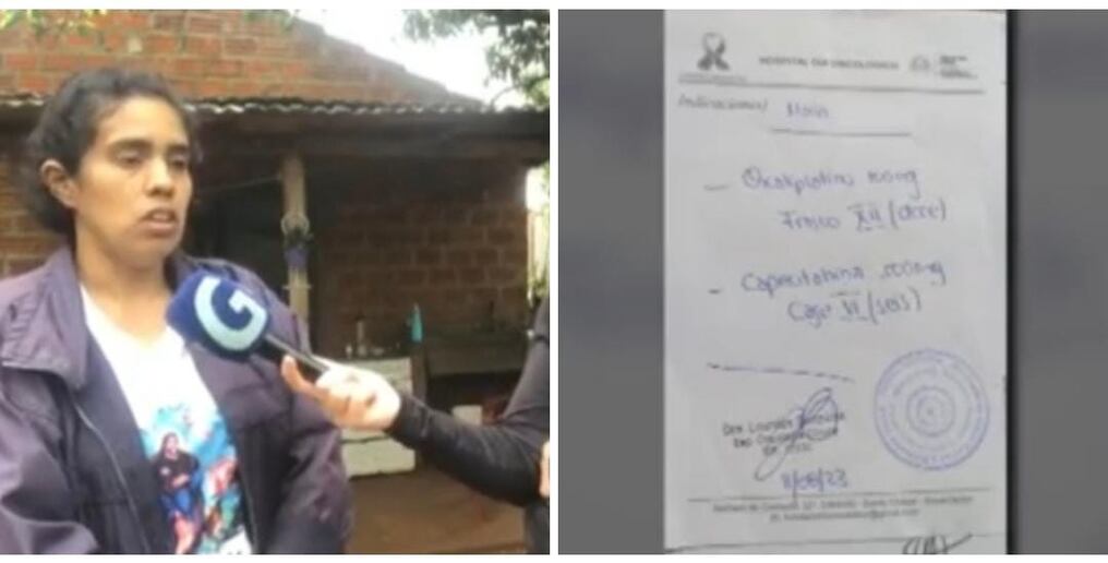 Su tratamiento debió iniciar hace un mes, pero no logró reunir el dinero y tuvo que posponer todo. Foto: Captura pantalla