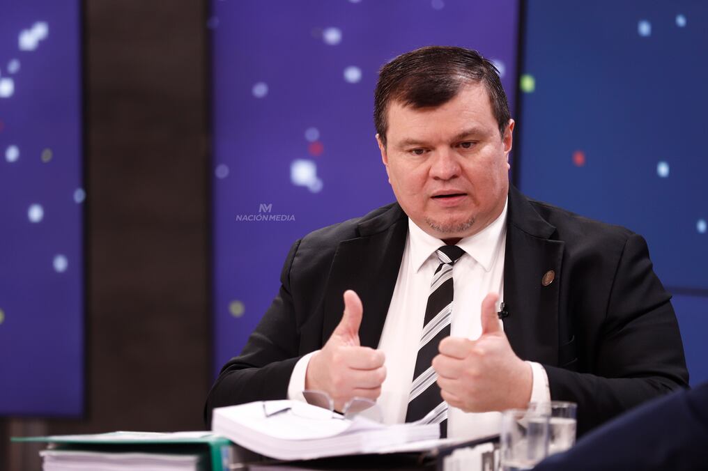 Chats de Gomes representan "una prueba de fuego" para la Justicia, indicó el senador Dionisio Amarilla. Foto: Emilio Bazán