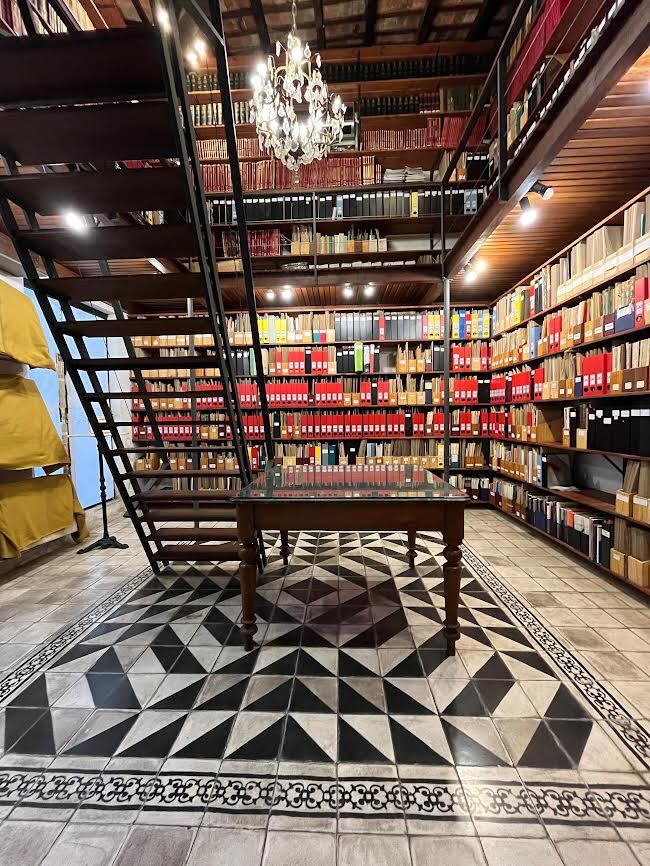 Interior del Ateneo Paraguayo. Foto: Gentileza
