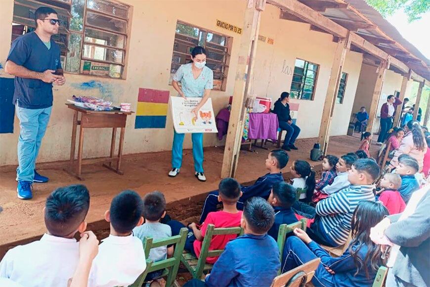 Se realizaron atenciones médica y odontológica a los pobladores, como parte de las acciones del programa Hambre Cero que busca mejorar la salud y bienestar de las comunidades más vulnerables. Foto: Gentileza