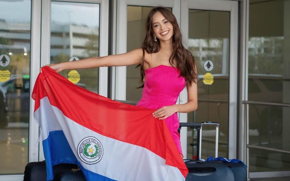 Dahiana Gatzke ya participa de la final del Miss Mundo 2024. Foto: Gentileza