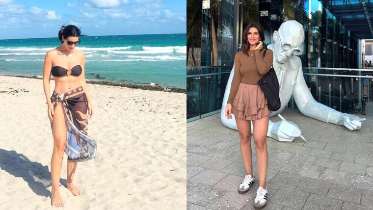 Amparo Velázquez se desestresa en Estados Unidos, como cierre de año. Foto: Instagram - @amparovelazquez1