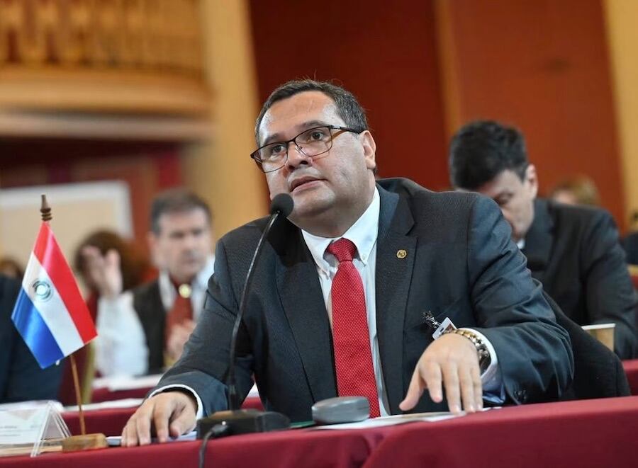 El senador Derlis Maidana indicó que la bancada de Honor Colorado analizará cuándo volverán a incluir el proyecto en el orden del día. Foto: Archivo