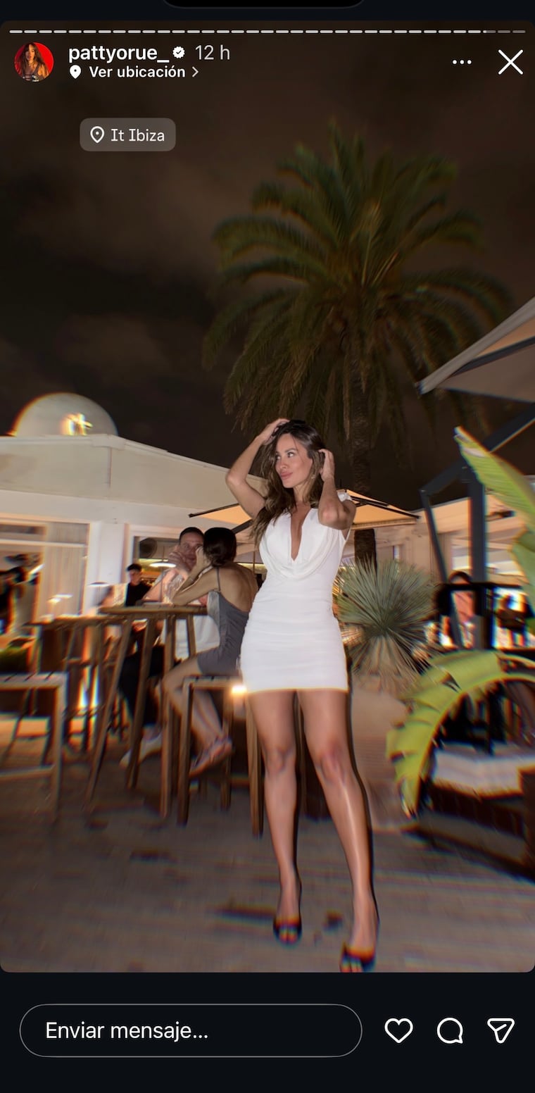 Patty Orué recibió sus 40 años en Ibiza. Foto: Instagram - @pattyorue
