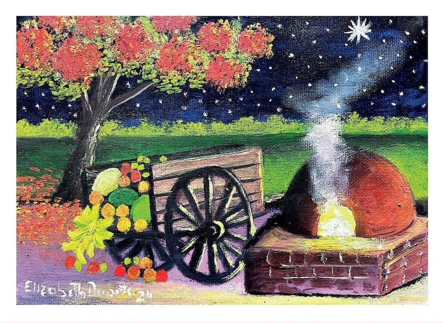 Las postales vienen en distintos diseños con la temática “Navidad en
Paraguay”