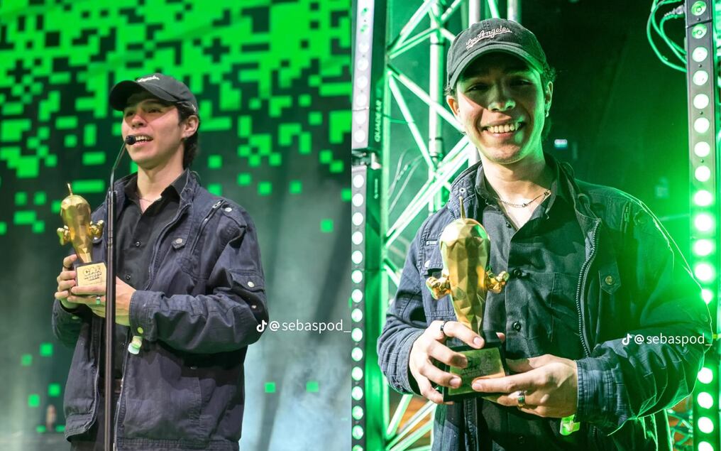 Sebaspod se alzó con un premio en la última edición de los premios Coscu Army Awards, gracias a Spreen. Foto: Gentileza
