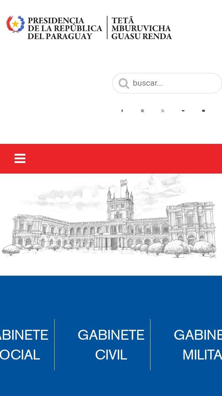 Logo Roga Gobierno Nacional Paraguay Logo DÍA DE LA INDEPENDENCIA DEL PARAGUAY