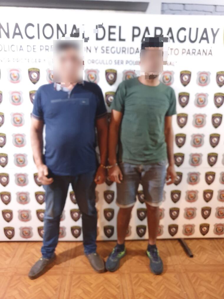 Estos son los detenidos.
