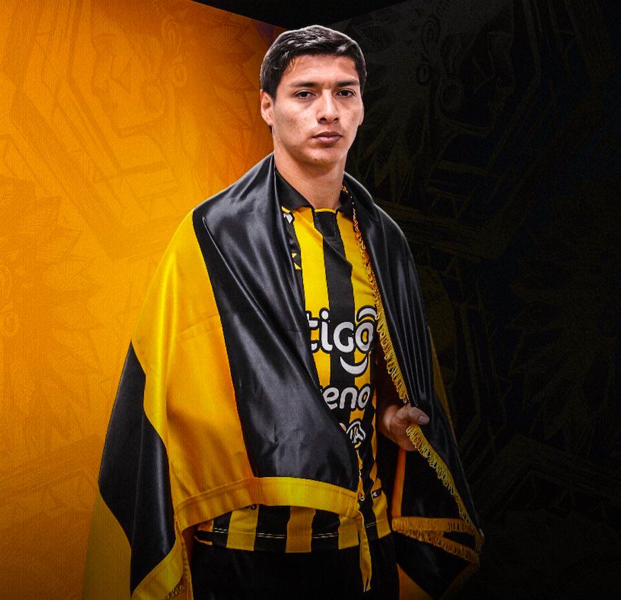 Derlis Rodríguez fue oficializado
como refuerzo de Guaraní.FOTO: @CLUBGUARANI