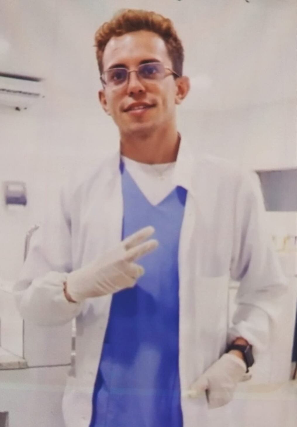 Ricardo Castro Rocha, estudiante de último año de medicina en Ciudad del Este, fue reportado por su padre como desaparecido. Foto: Gentileza