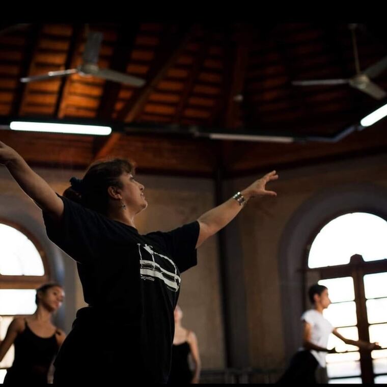 Alejandra Díaz cuenta con destacada trayectoria en las artes escénicas en Paraguay. Foto: Xoan García Huguet