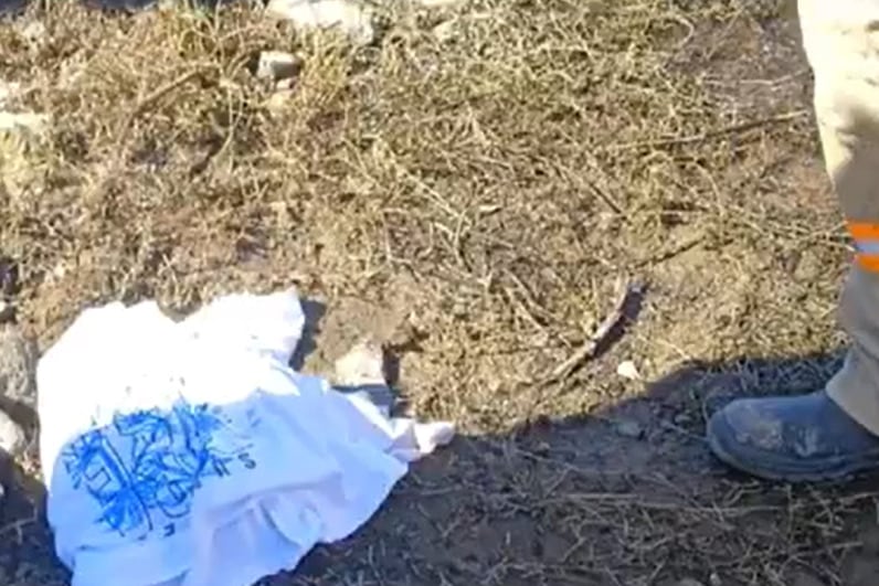 El cuerpo fue hallado por pobladores de la zona que serían pescadores y pasaban por el lugar. Foto: Gentileza