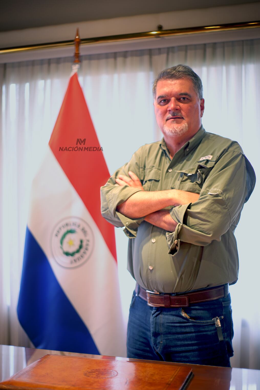 "Honrar la confianza depositada en mí implica mantener altos los valores de la ARP", sostuvo Daniel Prieto. Foto: Matías Amarilla