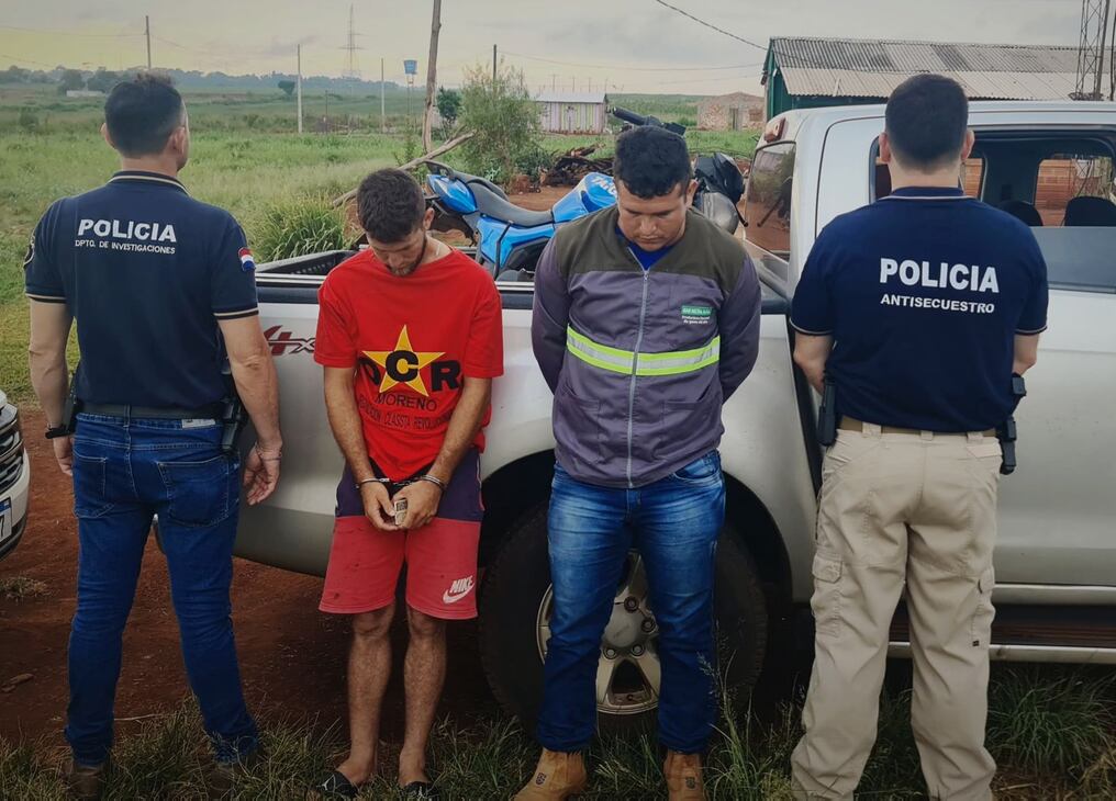 En dos allanamientos fueron detenidos dos supuestos reducidores que operaban para la desbaratada gavilla "japonesa" de los Resquin, según agentes policiales intervinientes. Foto: Gentileza