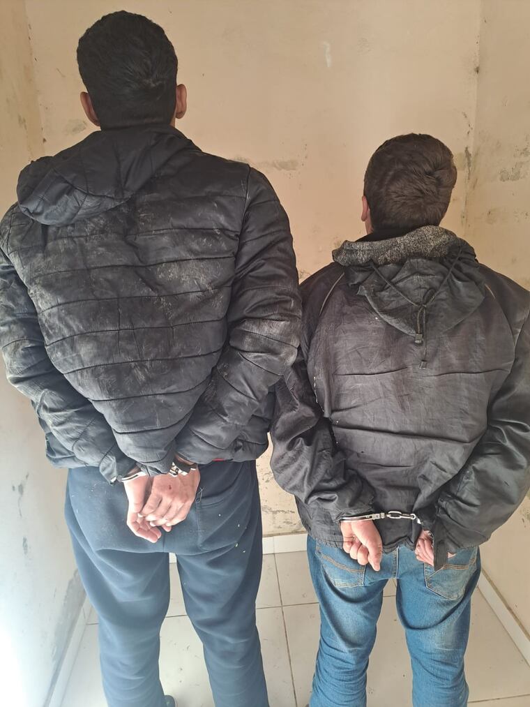 Estos son los detenidos.