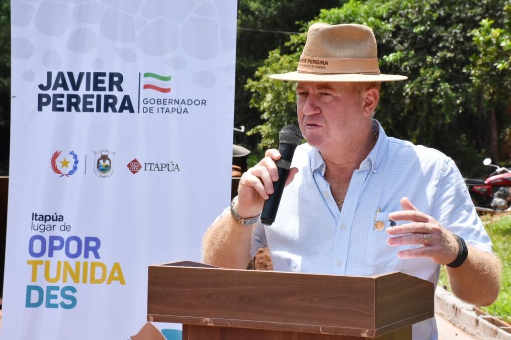 El gobernador de Itapúa participó en la reciente reunión con el presidente Santiago Peña. Foto: Archivo