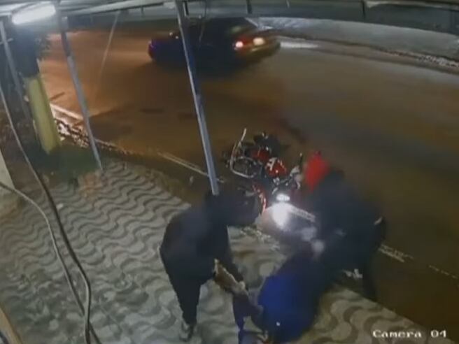 Se trata de segundo caso en el mismo día, el primer caso fue de otro trabajador y se recuperaron ambas motos. Foto: Captura de pantalla