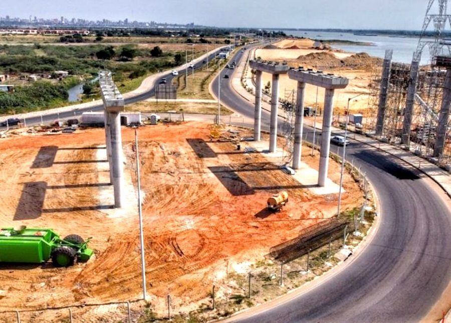 Con este puente unas 150.000 personas acortarn su desplazamiento de la regin Oriental con el CorredorVial Biocenico.FOTO: GENTILEZA