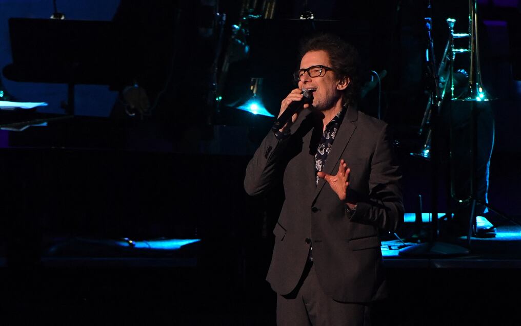 El cantante de rock argentino tuvo un concierto fallido en la plaza de toros de Cali, en que “canceló” a su público. Foto: Valerie Macon/AFP