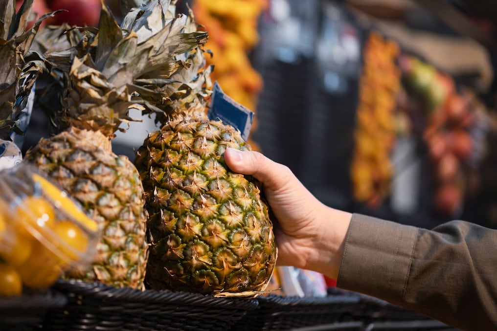 En el 2025 fueron exportadas 27 toneladas de piña, destinándose un 80 % al mercado argentino y 20 % al uruguayo. Foto: Freepik