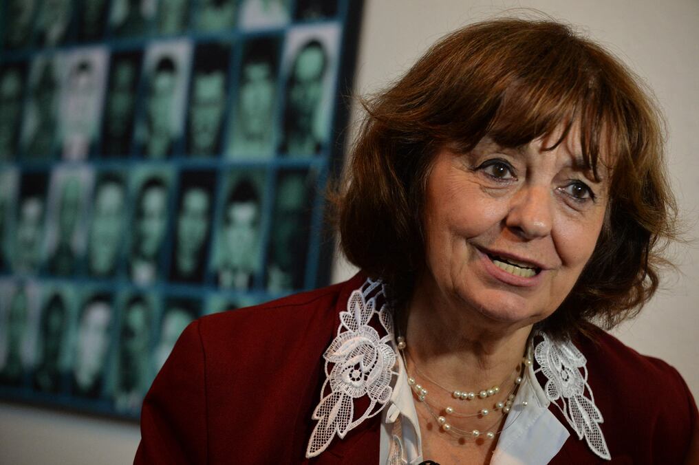 Otilia Valeria Coman, de 82 años, que firma con seudónimo, soportó la censura durante el régiman de Nicolae Ceaușescu. Foto: AFP
