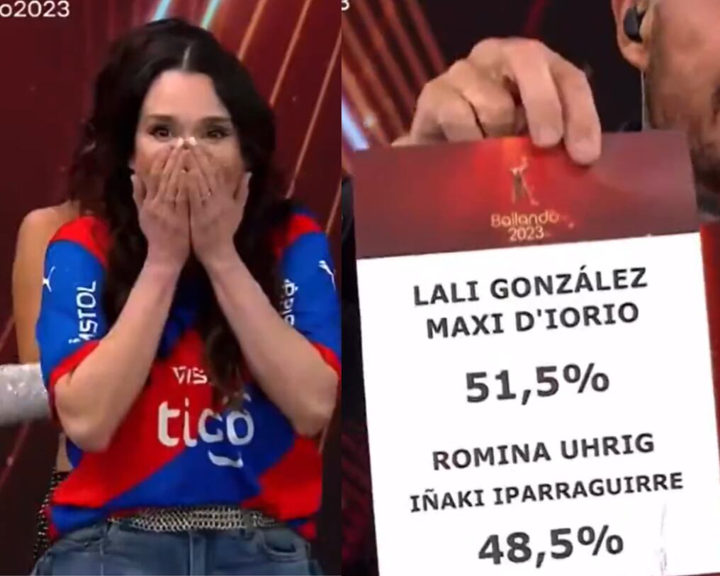 Con el 51% del voto del público, Lali González avanza a la novena ronda del Bailando. Foto: Gentileza