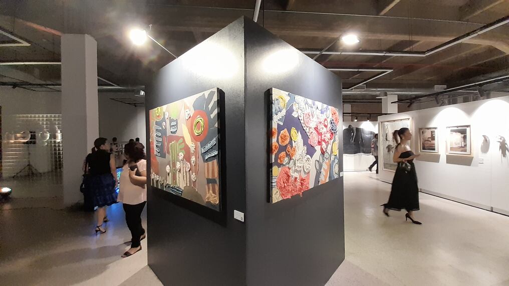 La muestra de arte tuvo una exitosa edición en el Centro Cultural del Puerto de Asunción. Foto: CMG/NM